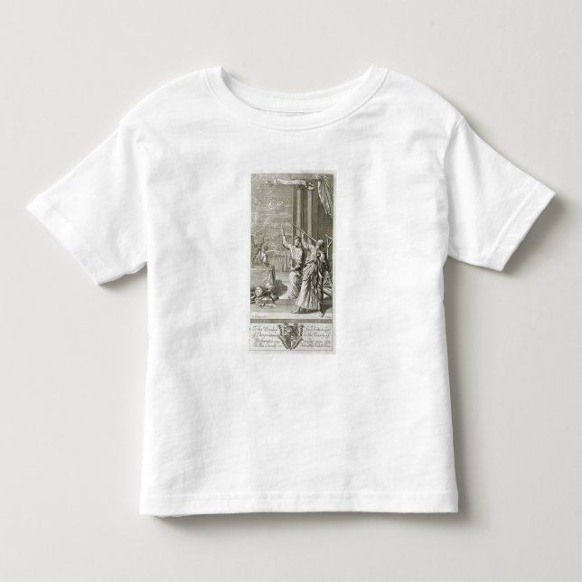 Camiseta De Bebé Astrónomo griego que estudia las estrellas, (Anverso)