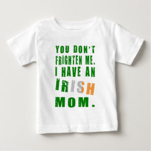 Camiseta De Bebé Asustar a mamá irlandesa