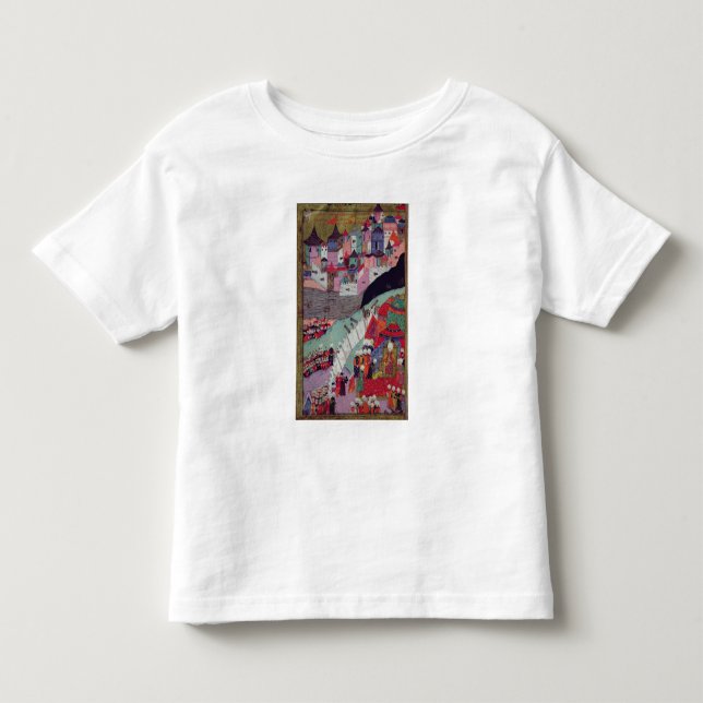 Camiseta De Bebé Ataque contra Belgrado en 1521 (Anverso)