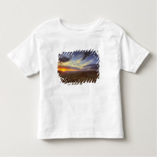 Camiseta De Bebé Atardecer, ribera sur del Gran Cañón, Grand