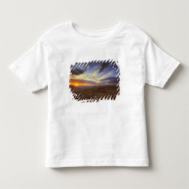 Camiseta De Bebé Atardecer, ribera sur del Gran Cañón, Grand (Anverso)