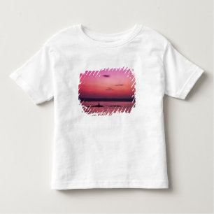 Camiseta De Bebé Atardecer sobre la Isla de Skye, desde Mallaig,