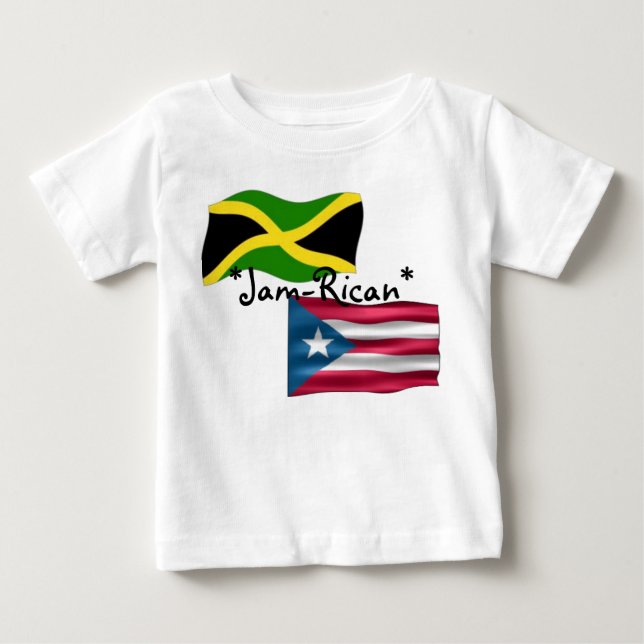 Camiseta De Bebé Atasco-Rican (Anverso)