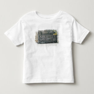Camiseta De Bebé Ataúd que contiene los restos de St. Simeon