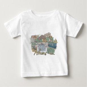 Camiseta De Bebé Atenas