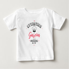 Camiseta De Bebé Atención cocinero a la señal