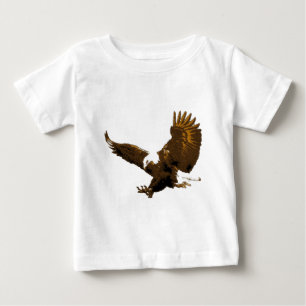 Camiseta De Bebé Aterrizaje de águilas calvas