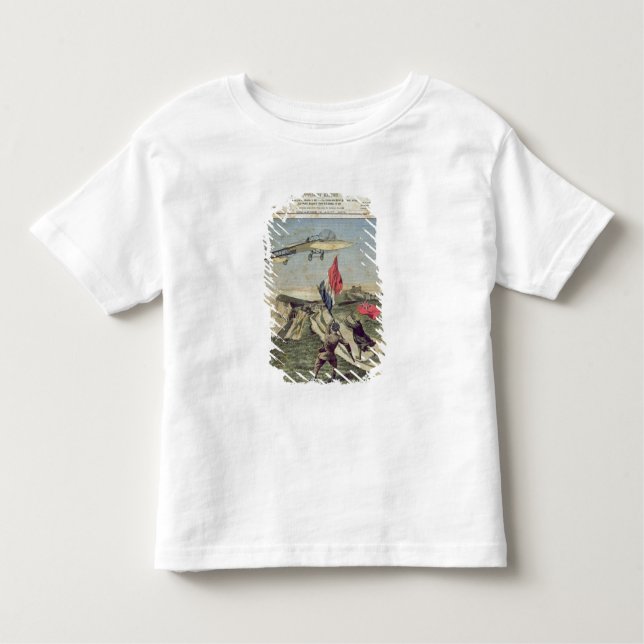 Camiseta De Bebé Aterrizaje de Louis Bleriot en Dover (Anverso)