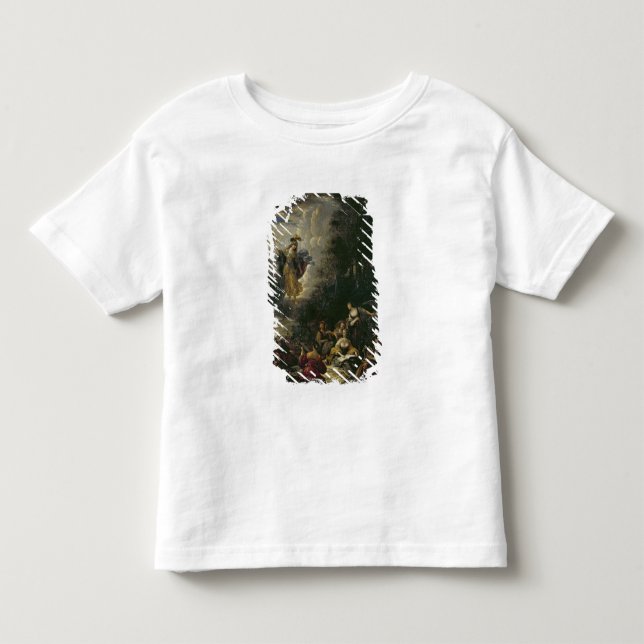 Camiseta De Bebé Athena que visita las musas (Anverso)