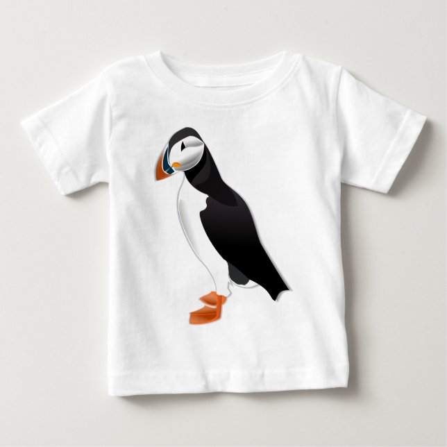 Camiseta De Bebé Atlantic Puffin (Anverso)