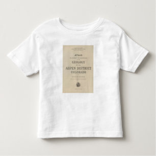 Camiseta De Bebé Atlas de la página de título a la geología