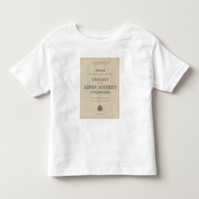 Camiseta De Bebé Atlas de la página de título a la geología (Anverso)
