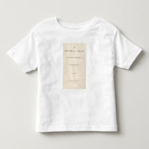 Camiseta De Bebé Atlas físico de la página de título de fenómenos