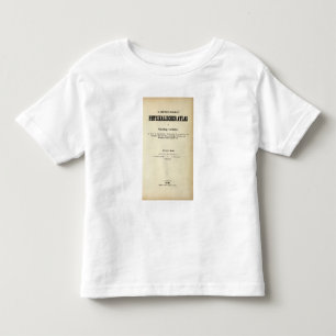 Camiseta De Bebé Atlas físico v 2 de la página de título