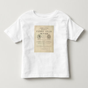 Camiseta De Bebé Atlas ilustrado de la familia de Johnson