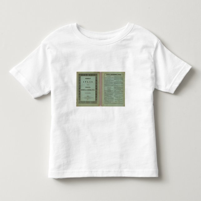 Camiseta De Bebé Atlas moderno (Anverso)