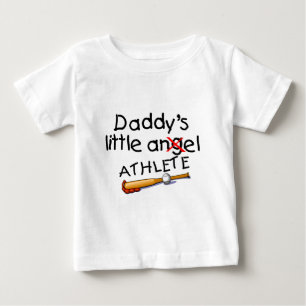 Camiseta De Bebé Atleta Pequeño de Papá