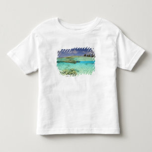 Camiseta De Bebé Atolón South Huvadhoo, Maldivas del Sur, Océano Ín