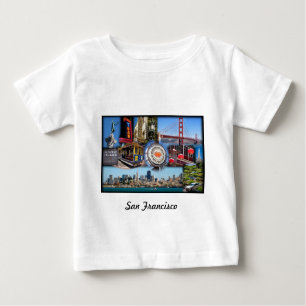 Camiseta De Bebé Atracciones de San Francisco