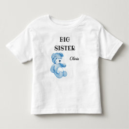 Camiseta De Bebé Atractivo de boy Baby Shower Cumpla a Gran Hermana