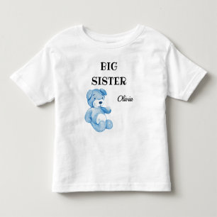 Camiseta De Bebé Atractivo de boy Baby Shower Cumpla a Gran Hermana