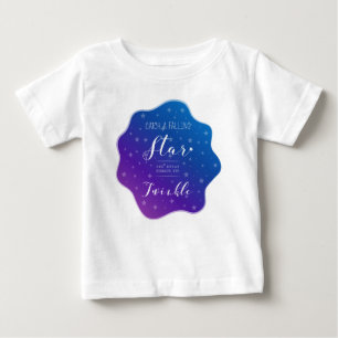 Camiseta De Bebé Atrapar una estrella que cae