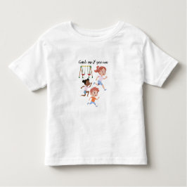 Camiseta De Bebé Atrápenme si pueden