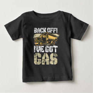 Camiseta De Bebé Atrás, tengo la mordaza para el conductor del cami