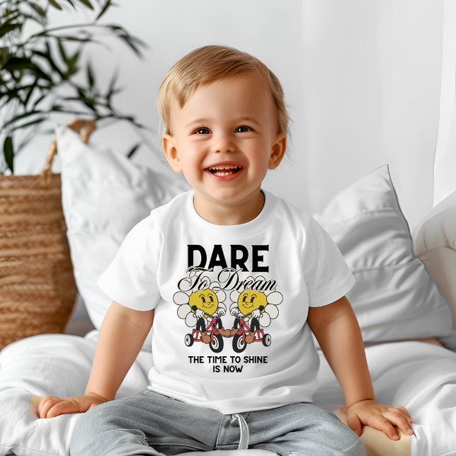 Camiseta De Bebé Atrévete a soñar (Subido por el creador)