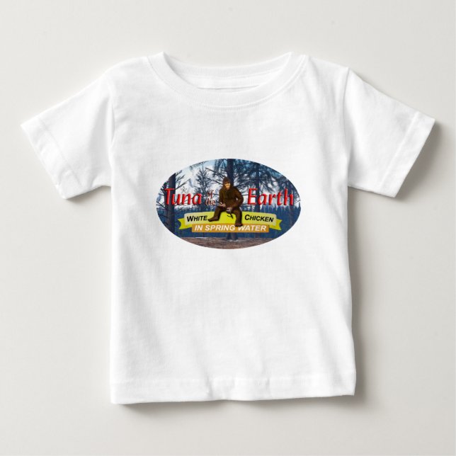 Camiseta De Bebé Atún de la Tierra (Anverso)