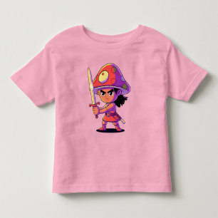 Camiseta De Bebé Audaz Diseño de Caricatura para Combatientes de Ho