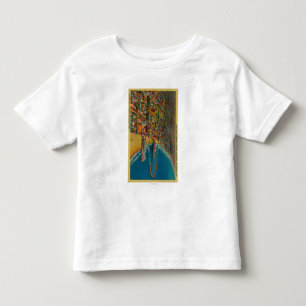 Camiseta De Bebé Auditorio, playa, y embarcadero del arco iris