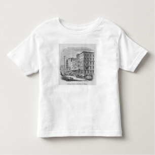 Camiseta De Bebé Aumento de un bloque de edificios en Chicago