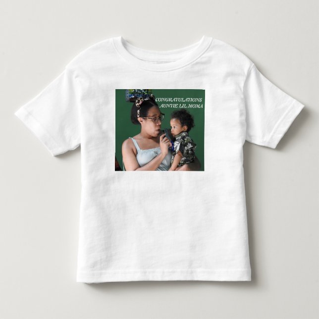 CAMISETA DE BEBÉ AUNTIE LIL MOMA (Anverso)