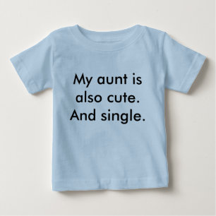 Camiseta De Bebé Aunt's Wingman
