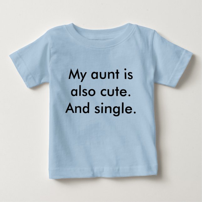 Camiseta De Bebé Aunt's Wingman (Anverso)