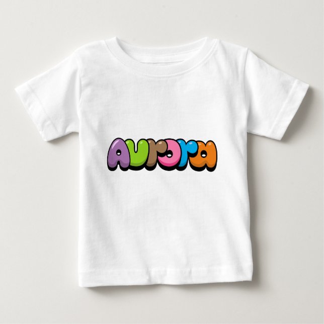 Camiseta De Bebé Aurora (Anverso)