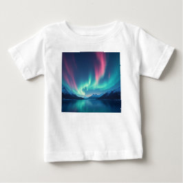 Camiseta De Bebé Aurora islandesa