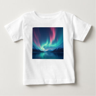 Camiseta De Bebé Aurora islandesa