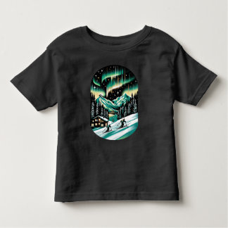 Camiseta De Bebé Aurora Ski Adventure Unisex