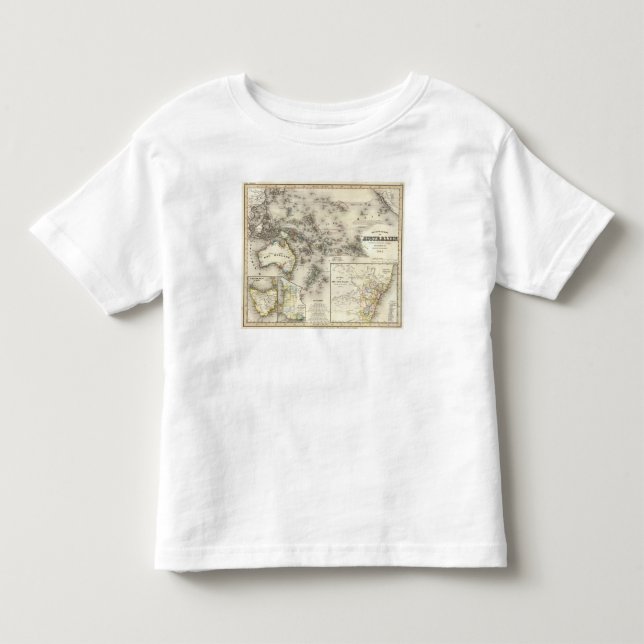 Camiseta De Bebé Australia (Anverso)