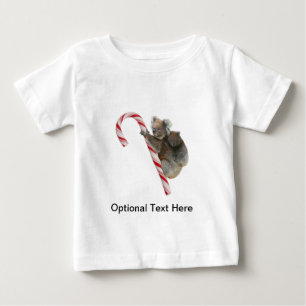 Camiseta De Bebé Australia Osos Koala y Candy Cane