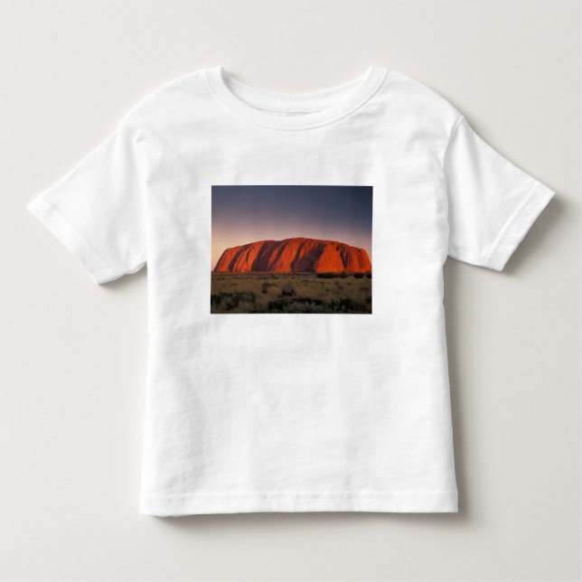 Camiseta De Bebé Australia, Parque Nacional Uluru. Uluru o (Anverso)