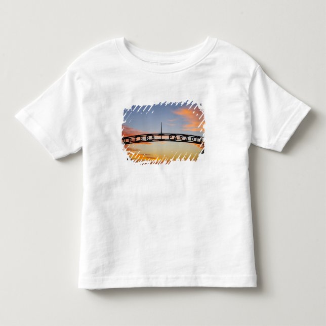Camiseta De Bebé Australia, Queensland, Costa de Oro, Amanecer, (Anverso)