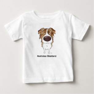 Camiseta De Bebé Australianos - nariz grande y extremo