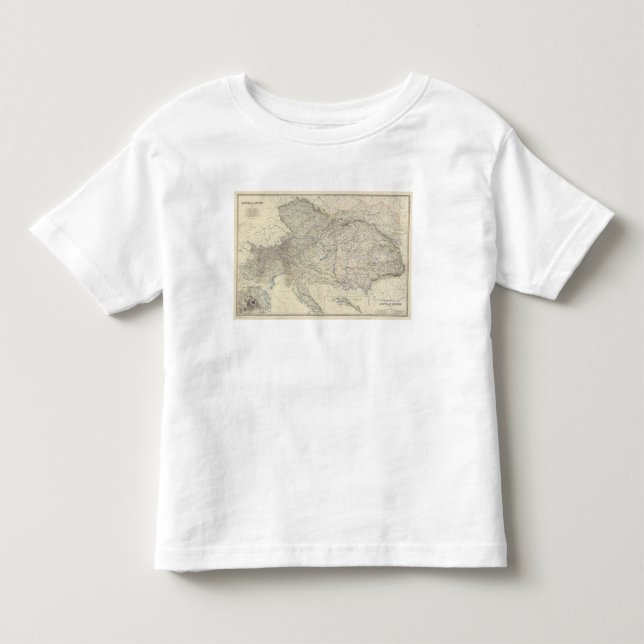 Camiseta De Bebé Austria compuesta (Anverso)