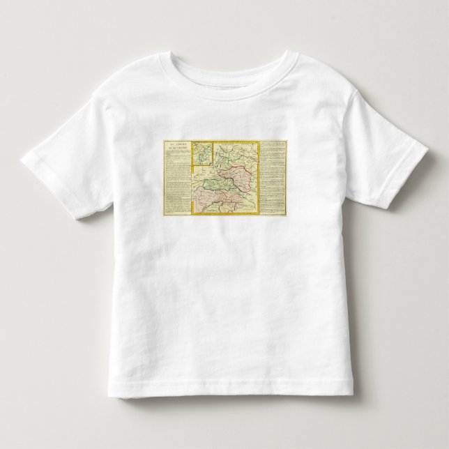 Camiseta De Bebé Austria y Eslovenia (Anverso)