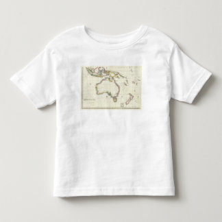 Camiseta De Bebé Austria y mapa grabado Indonesia