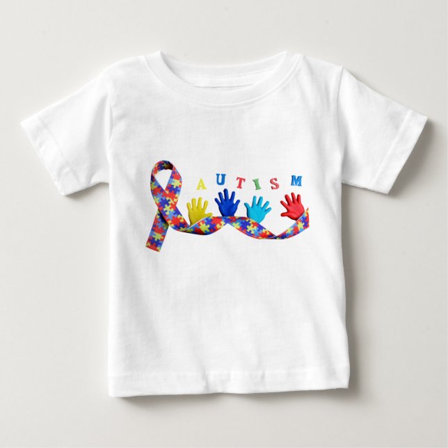 Camiseta De Bebé Autism (Anverso)