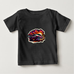 Camiseta De Bebé Auto clásico de Estados Unidos